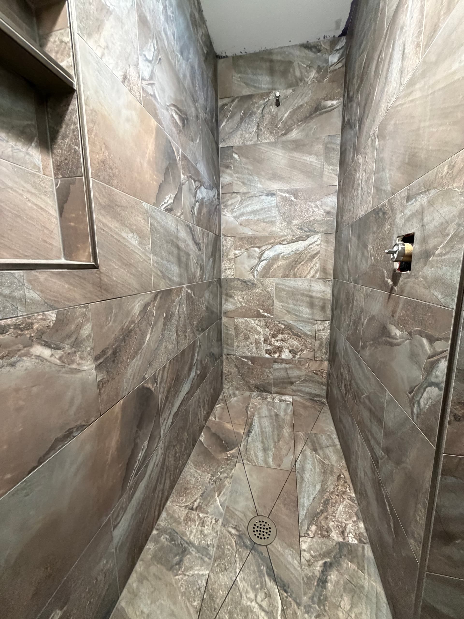 Gallery photos for Custom 3x7 Tile Shower Build in Salisbury NC: Image #9