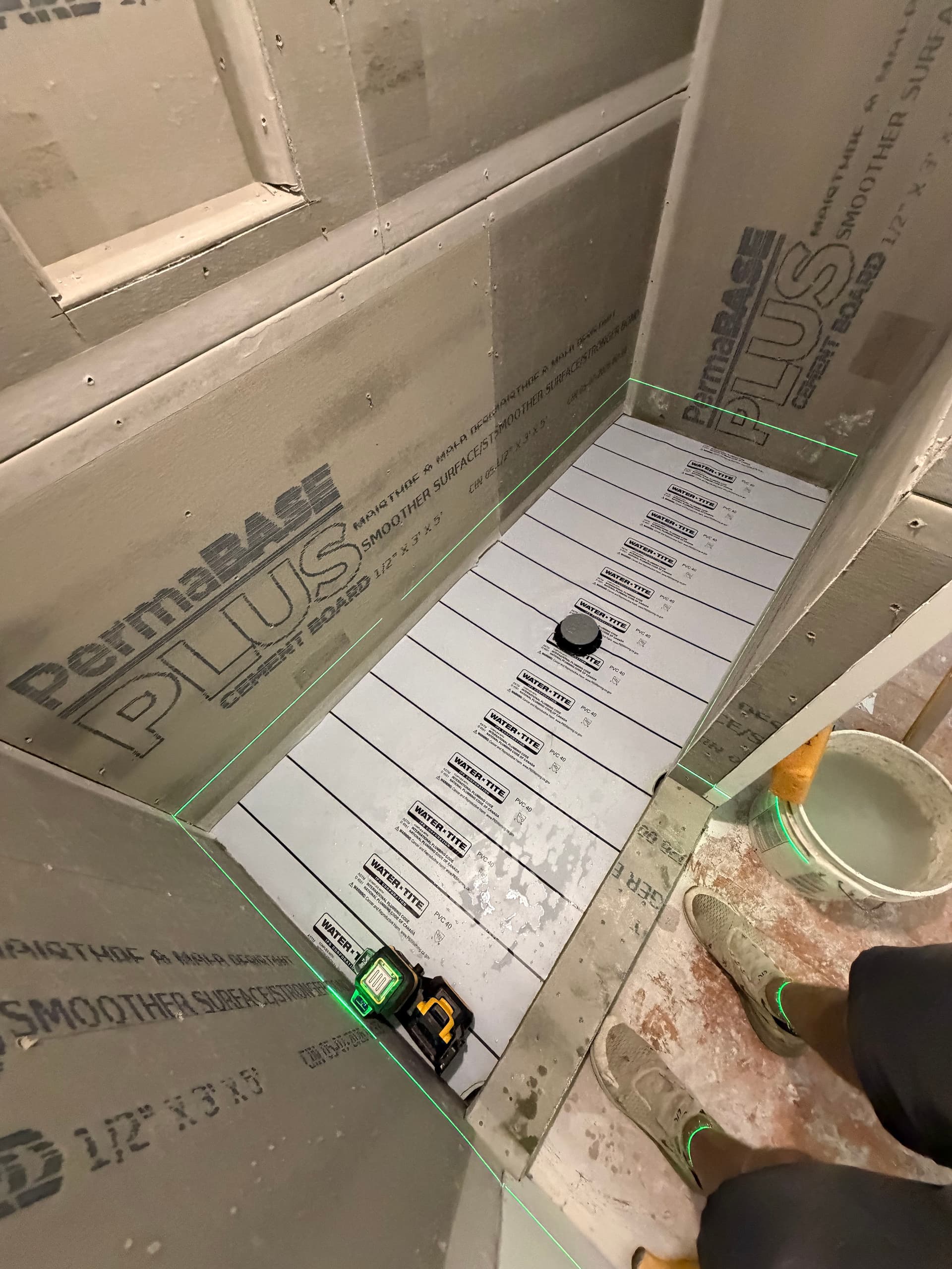Gallery photos for Custom 3x7 Tile Shower Build in Salisbury NC: Image #2