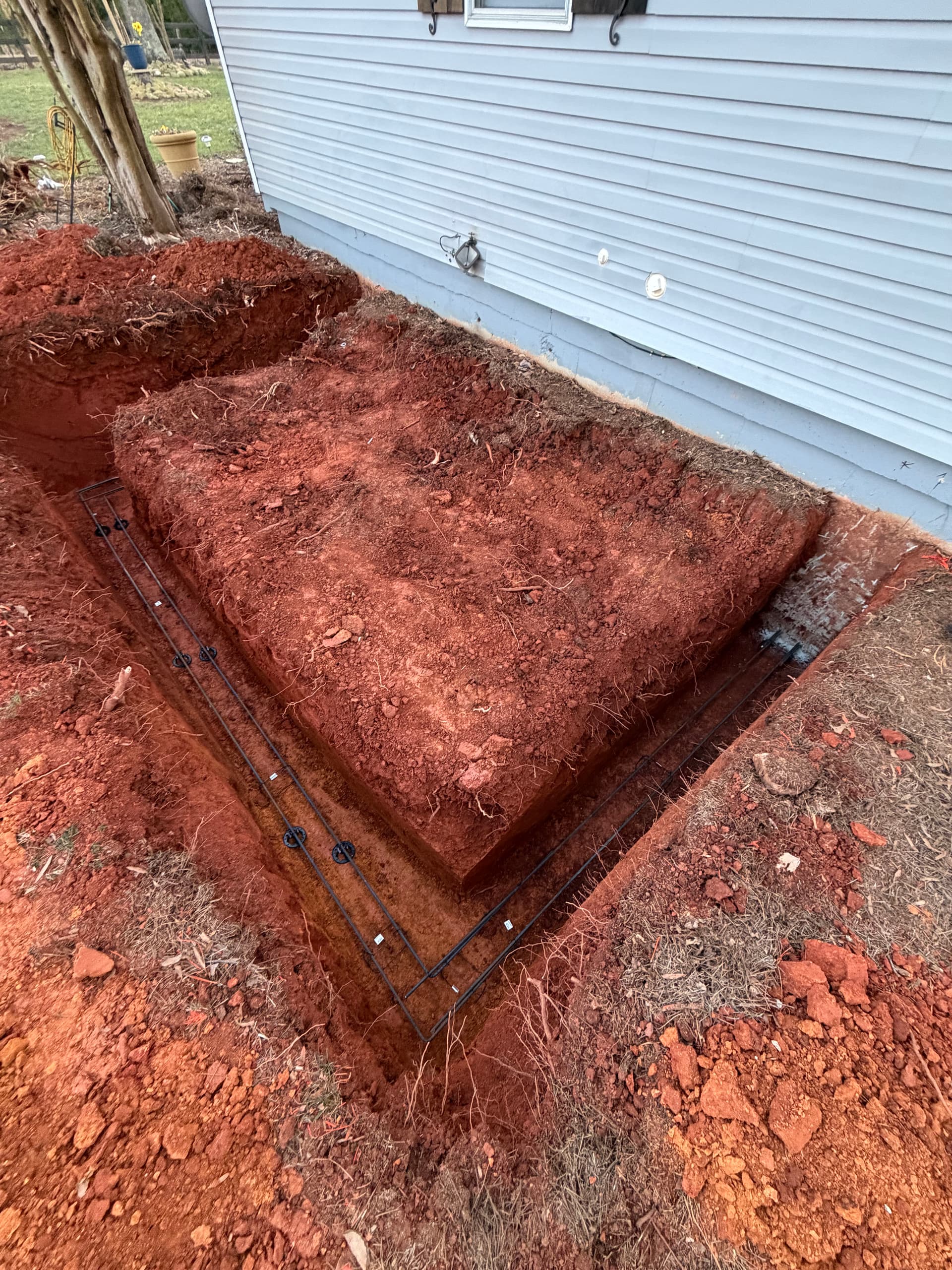 Gallery photos for Foundation Excellence for Home Addition in Mount Pleasant: Image #1