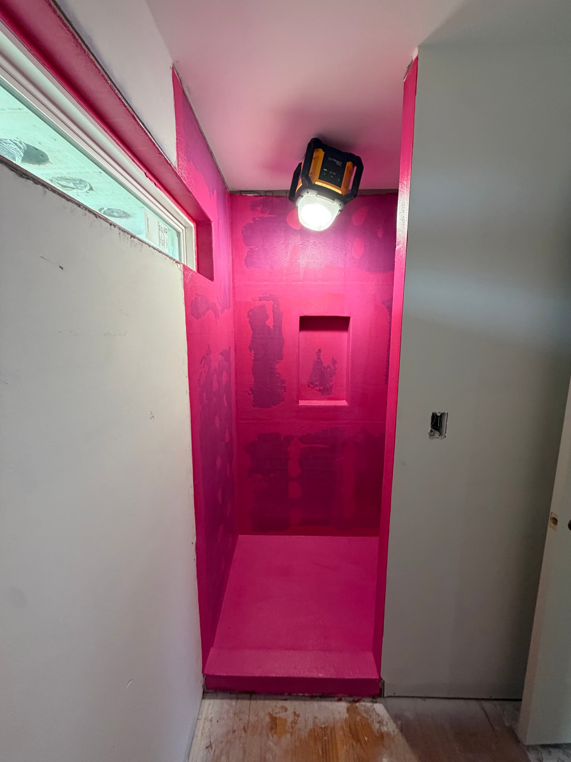 Gallery photos for Custom 3x7 Tile Shower Build in Salisbury NC: Image #4
