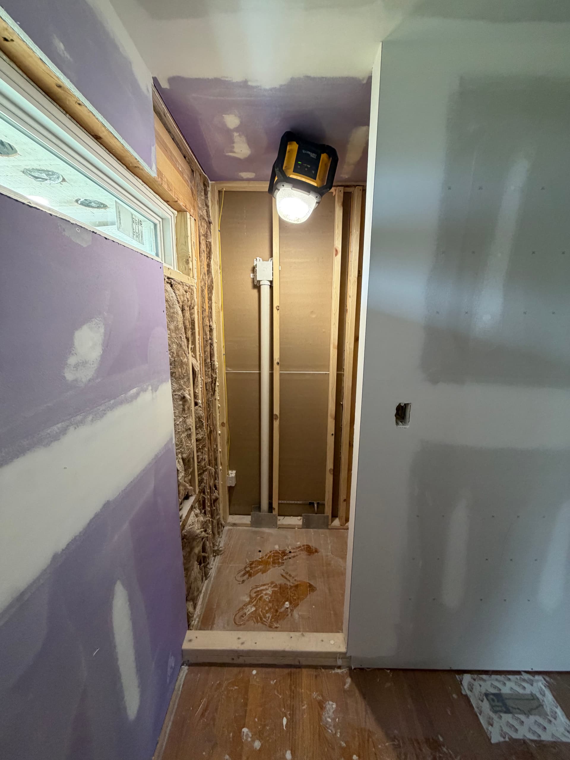 Custom 3x7 Tile Shower Build in Salisbury NC image