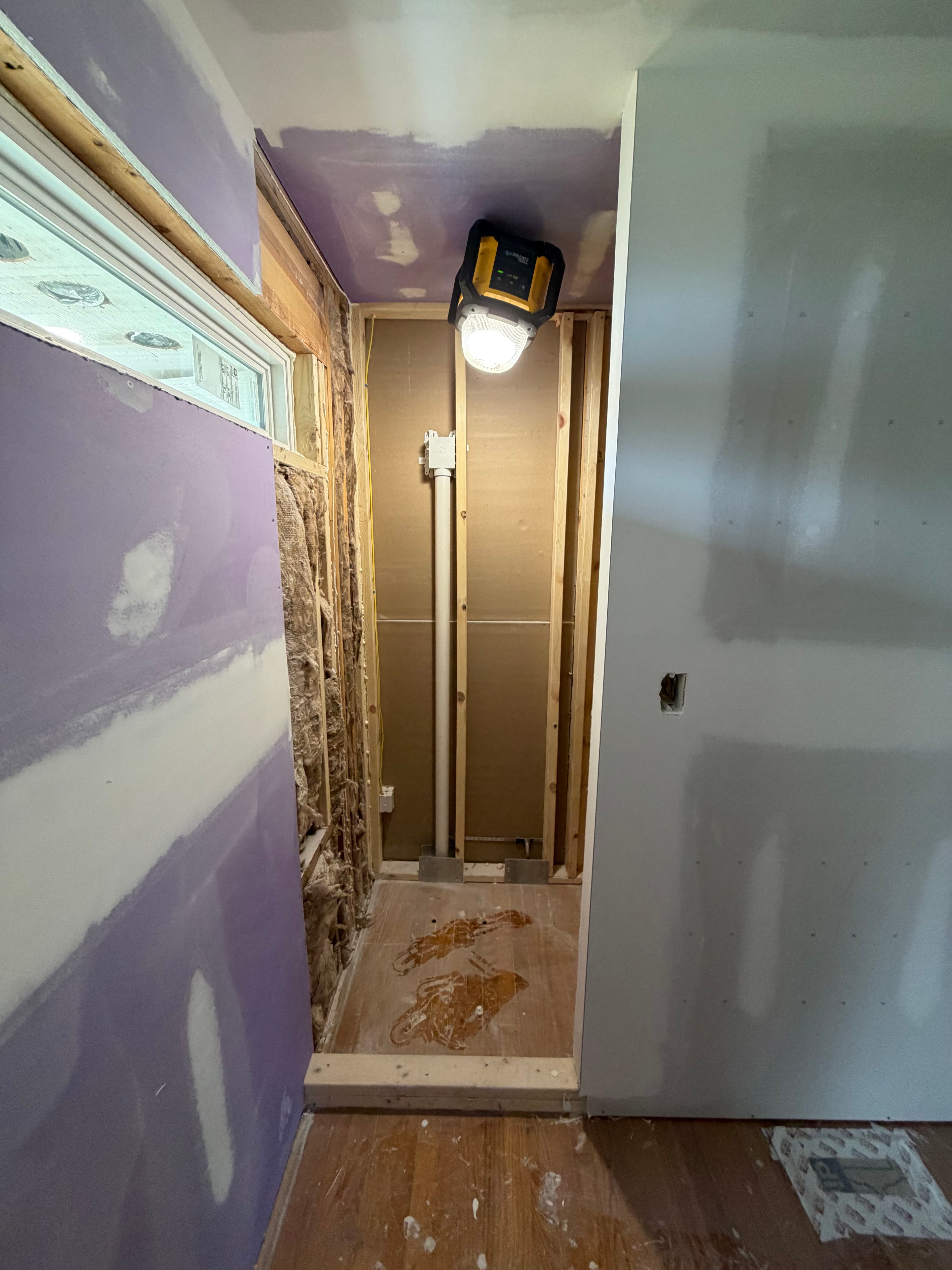 Project Custom 3x7 Tile Shower Build in Salisbury NC image