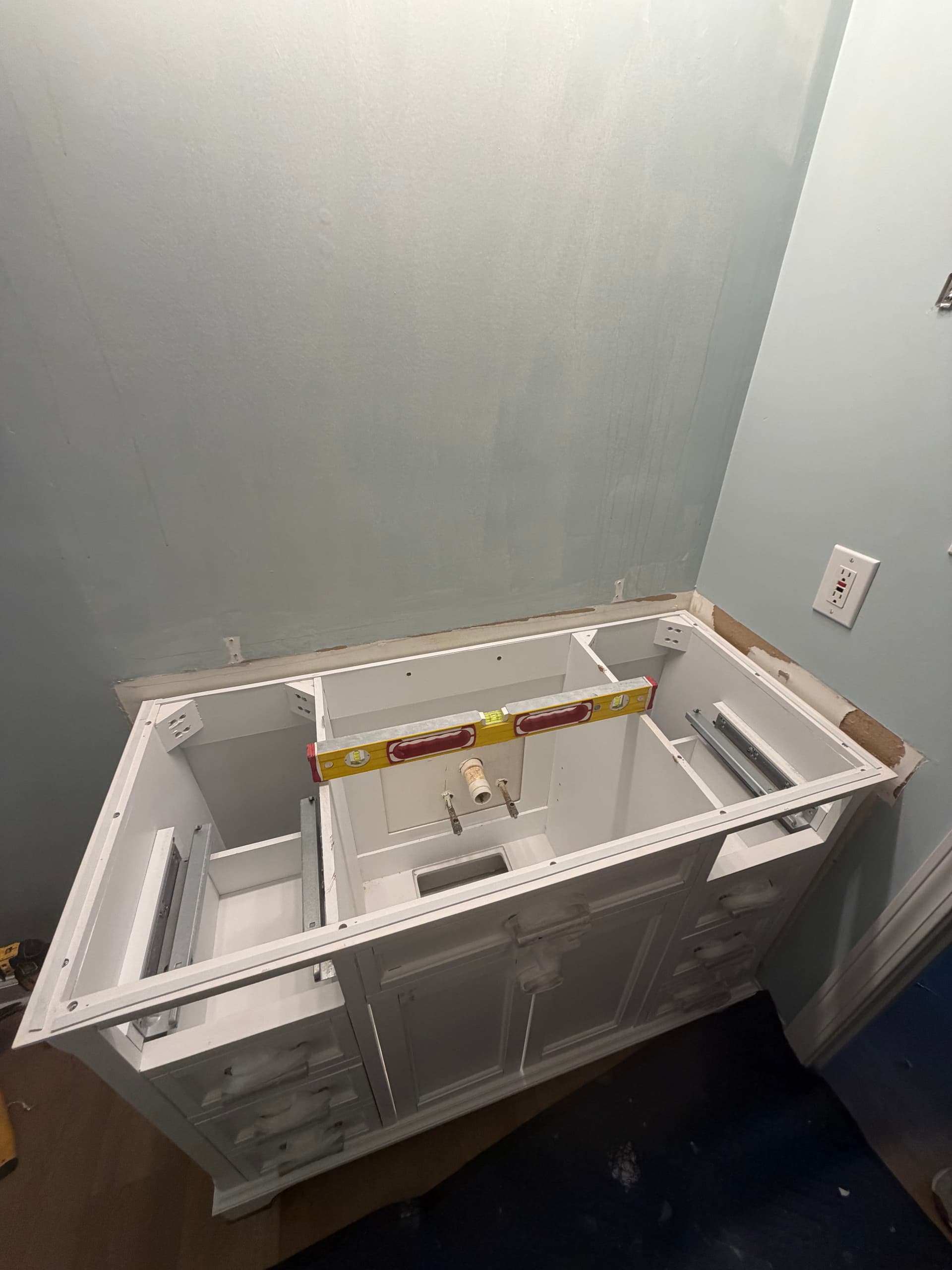 Gallery photos for Hall Bath Vanity Upgrade in Mooresville NC: Image #6