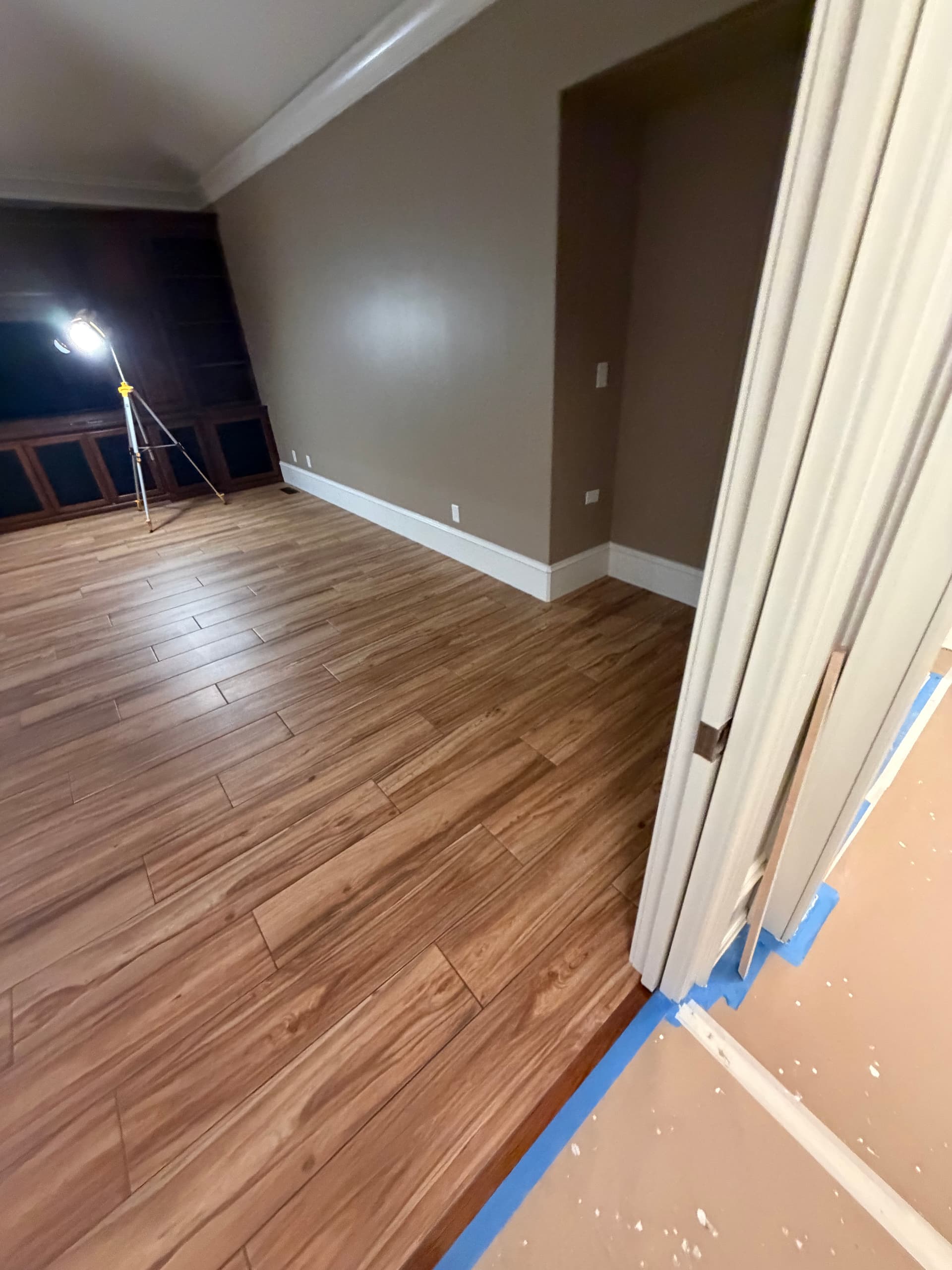 Gallery photos for Wood Plank Tile Floor Installation at High Rock Lake: Image #8