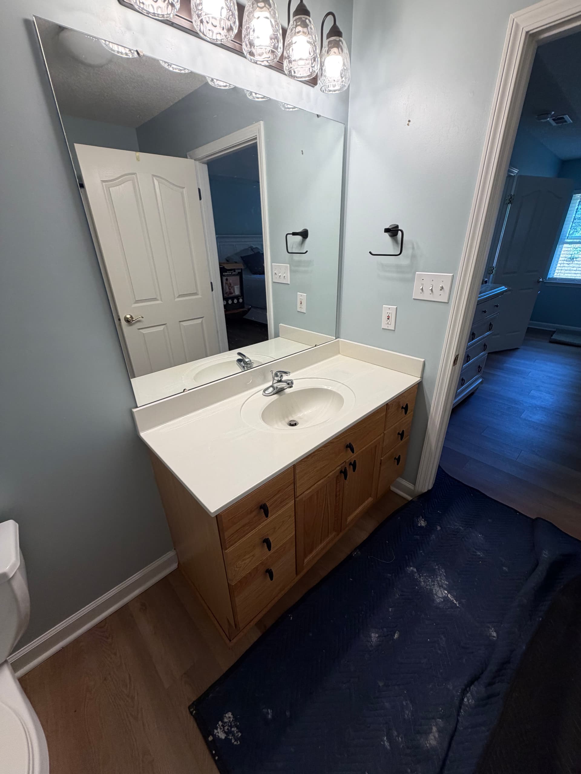 Hall Bath Vanity Upgrade in Mooresville NC image