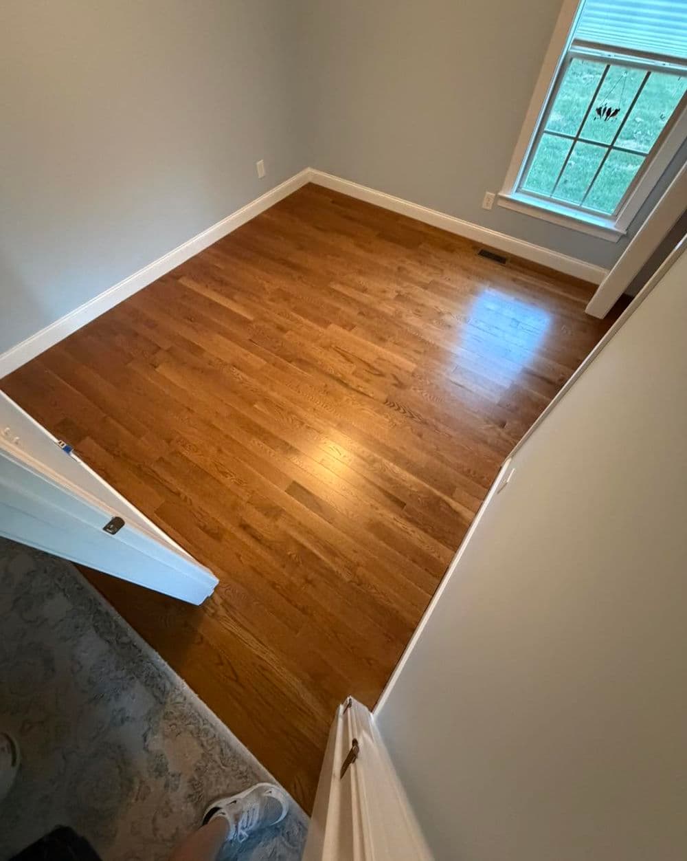 Seamless Hardwood Floor Installation in Salisbury image