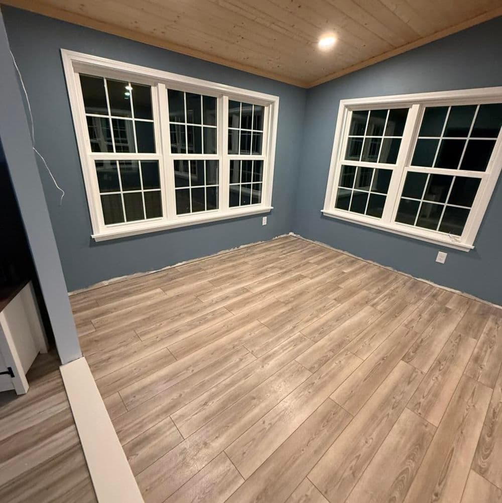 Gallery photos for Sunroom Transformation with Luxury Vinyl Plank Flooring in Cornelius NC: Image #5