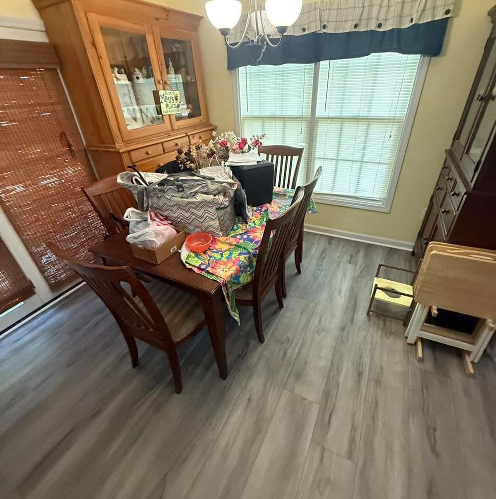 Project Luxury Vinyl Plank Flooring Transformation in Granite Quarry NC image