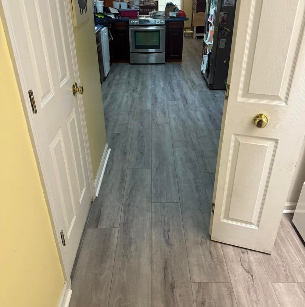 Gallery photos for Luxury Vinyl Plank Flooring Transformation in Granite Quarry NC: Image #3