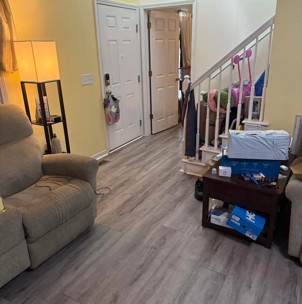 Gallery photos for Luxury Vinyl Plank Flooring Transformation in Granite Quarry NC: Image #2