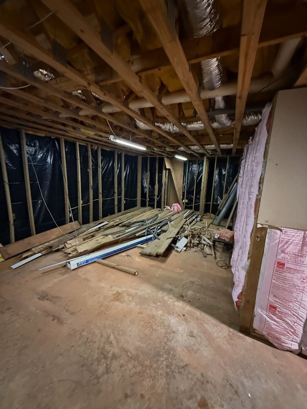 Stunning Basement Makeover in Mt Pleasant NC