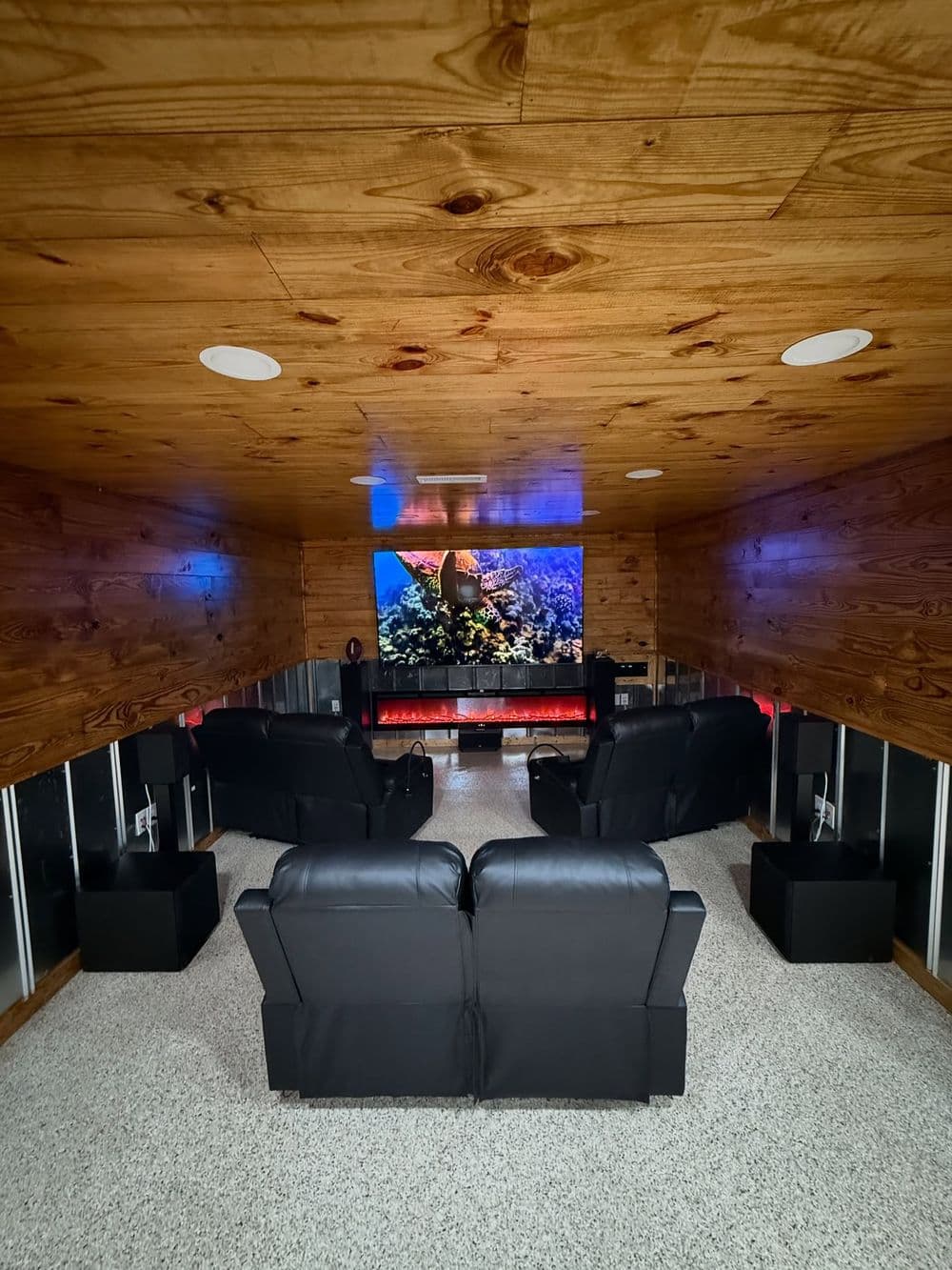 Gallery photos for Stunning Basement Makeover in Mt Pleasant NC: Image #6