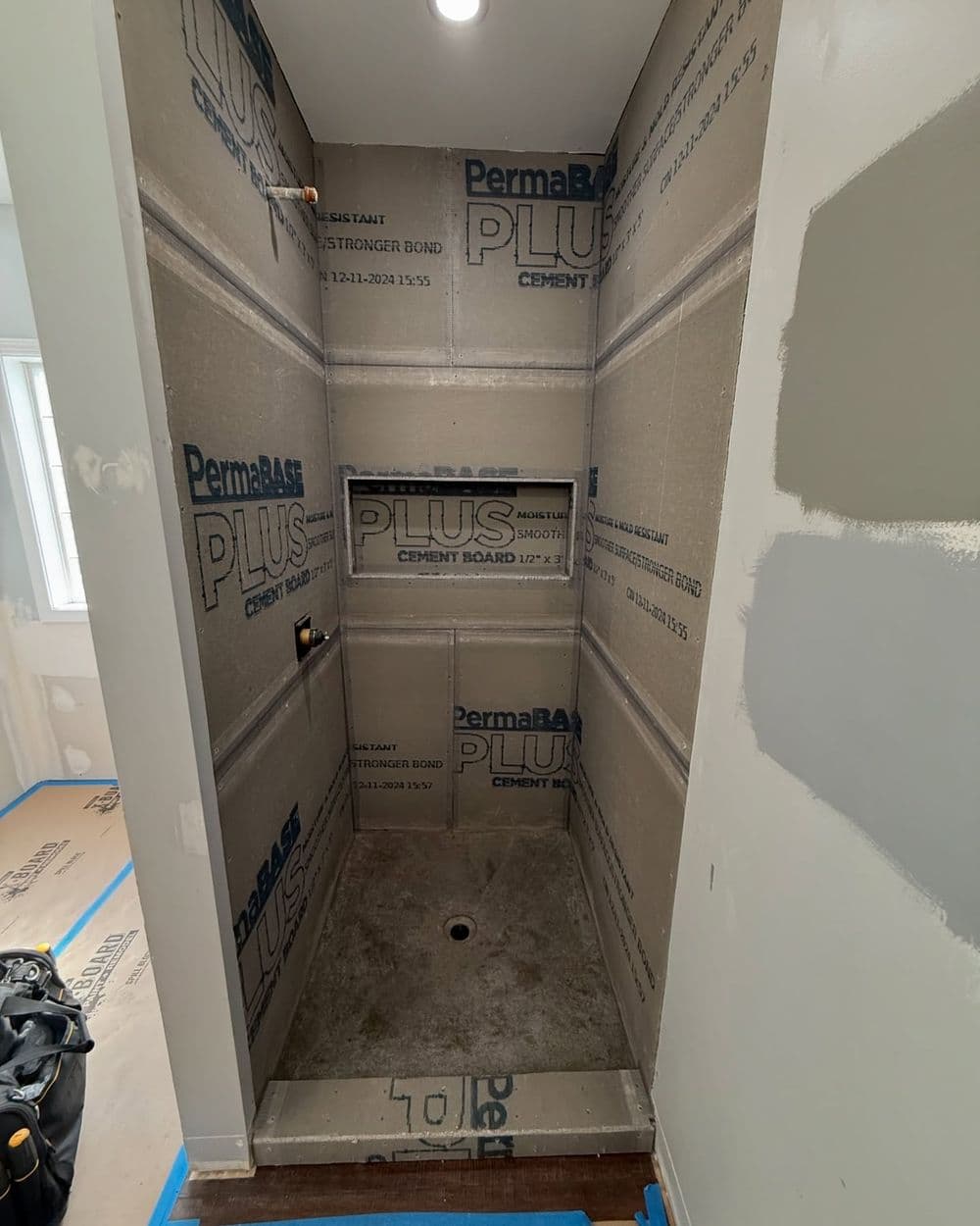Gallery photos for Bathroom Tile Shower Remodel in Kannapolis NC: Image #8