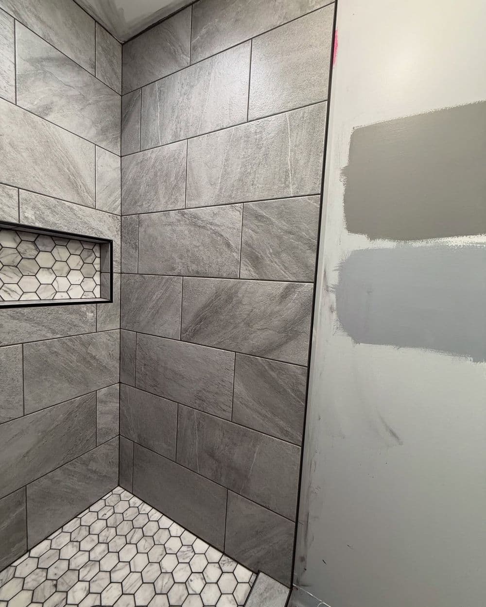 Gallery photos for Bathroom Tile Shower Remodel in Kannapolis NC: Image #14