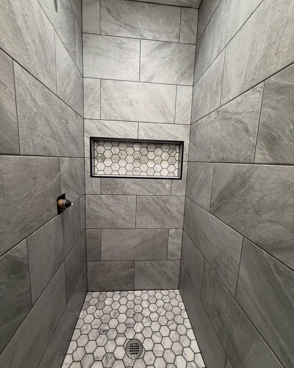 Gallery photos for Bathroom Tile Shower Remodel in Kannapolis NC: Image #13