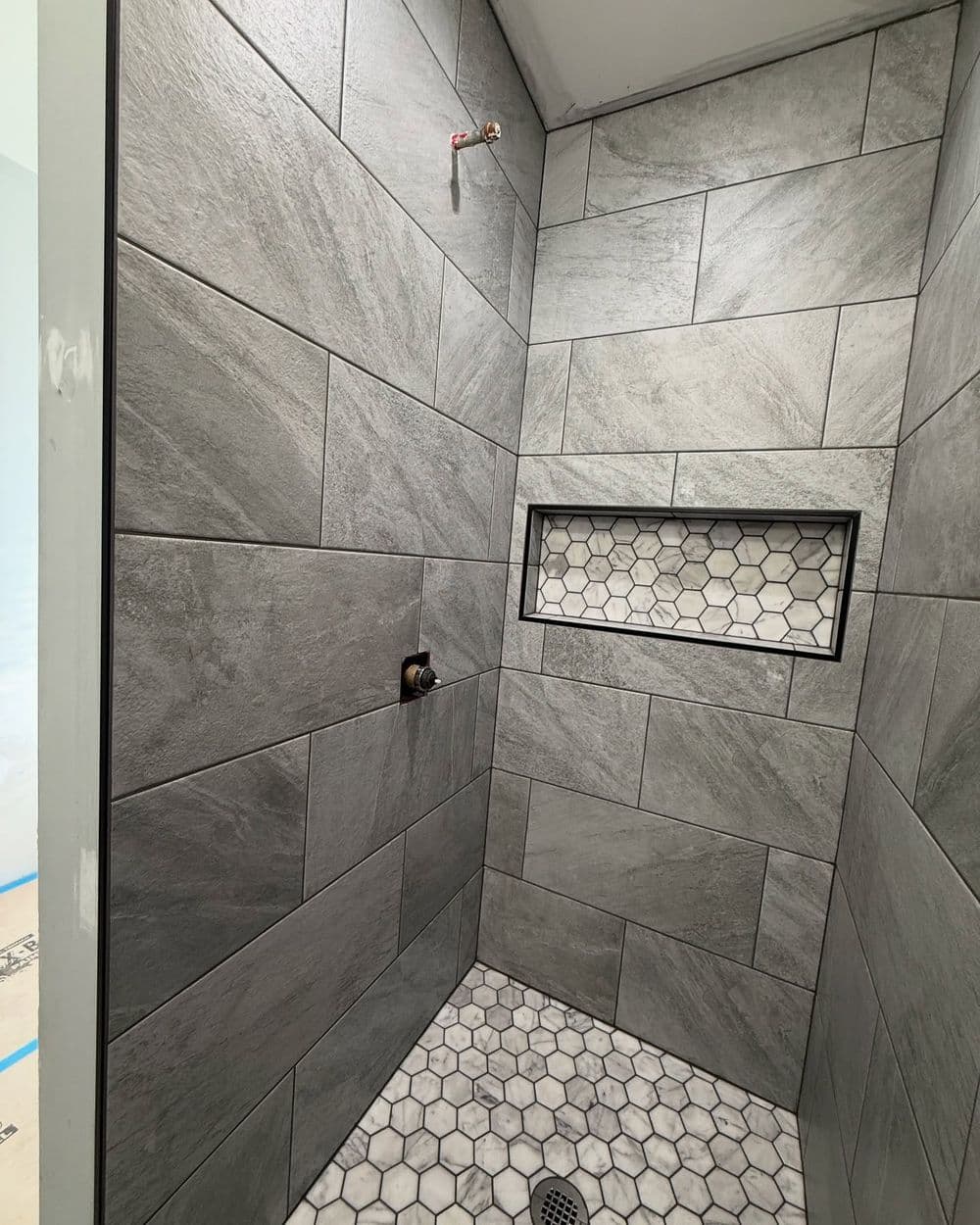 Gallery photos for Bathroom Tile Shower Remodel in Kannapolis NC: Image #2