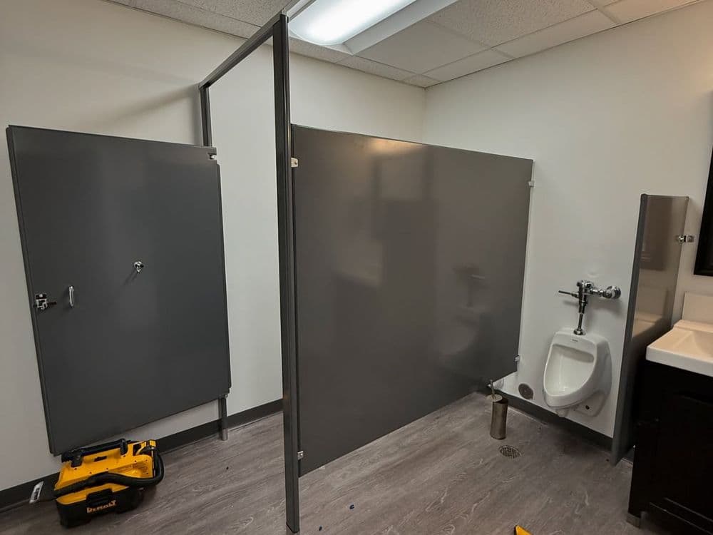 Gallery photos for Installing Durable Bathroom Partitions in Lexington: Image #10