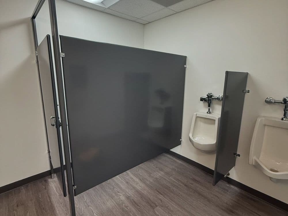 Gallery photos for Installing Durable Bathroom Partitions in Lexington: Image #2