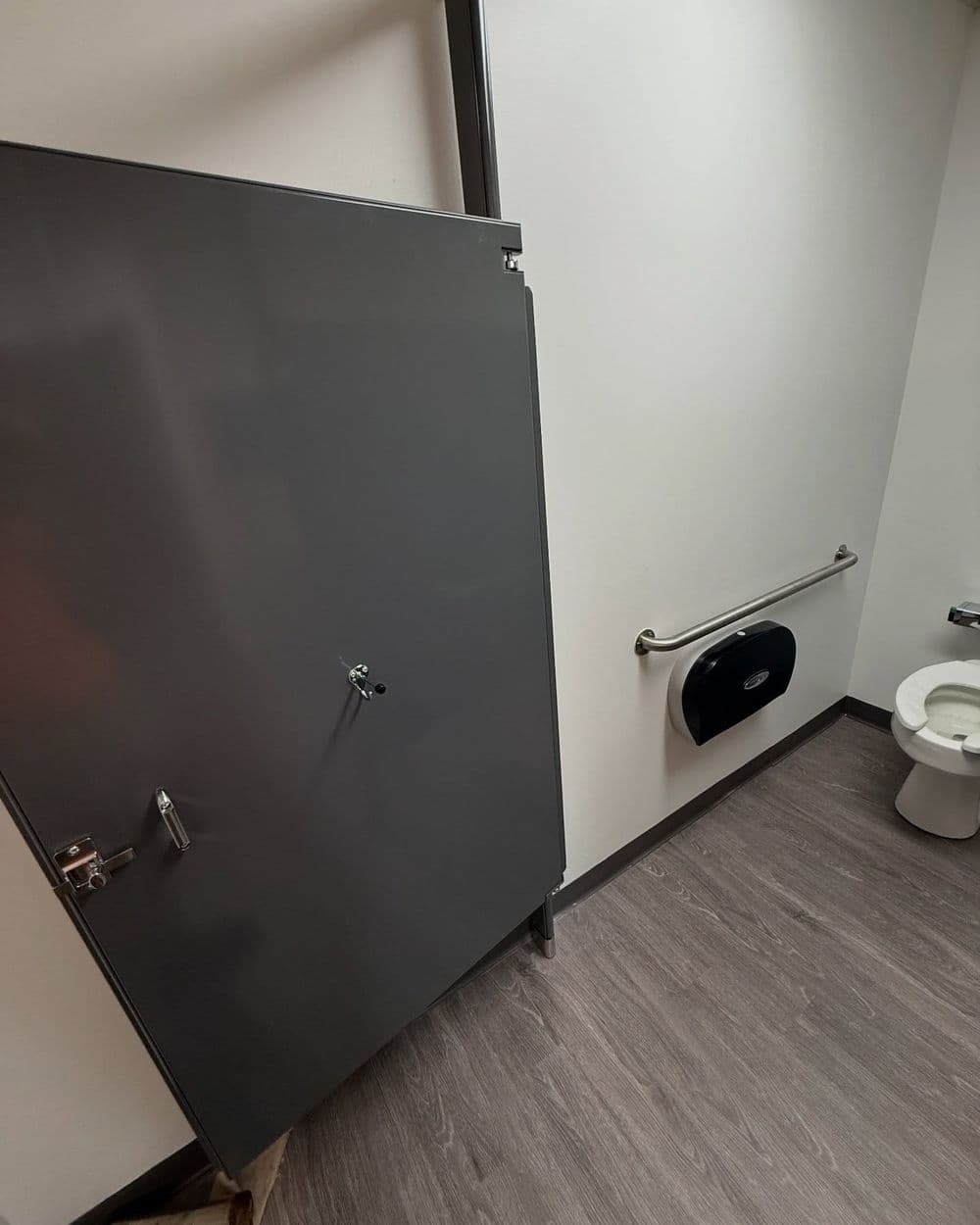 Gallery photos for Bathroom Partition Installation with Accessories in Winston-Salem: Image #3