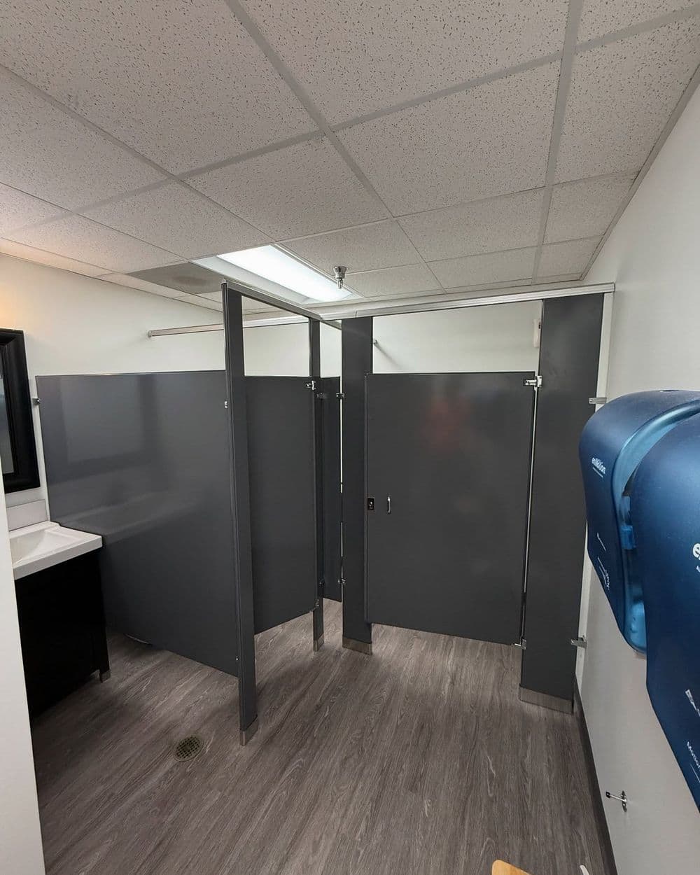 Gallery photos for Bathroom Partition Installation with Accessories in Winston-Salem: Image #5