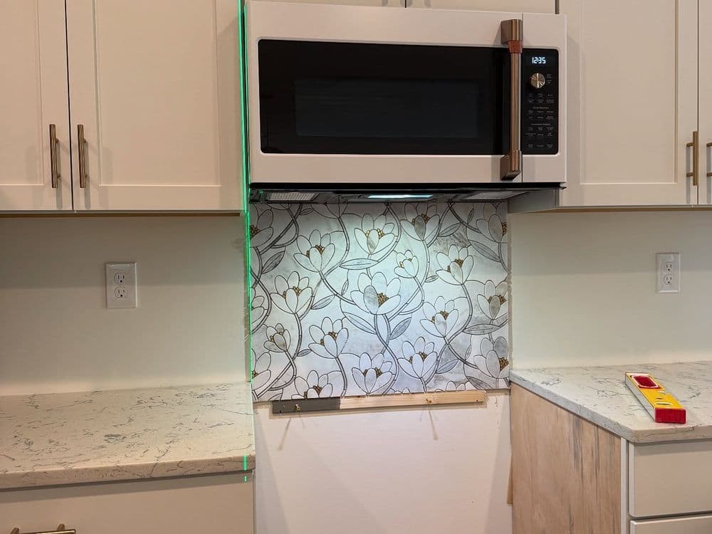 Gallery photos for Modern Kitchen Backsplash Upgrade in Concord NC: Image #2