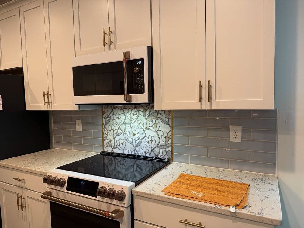 Modern Kitchen Backsplash Upgrade in Concord NC