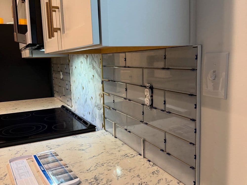 Gallery photos for Modern Kitchen Backsplash Upgrade in Concord NC: Image #7