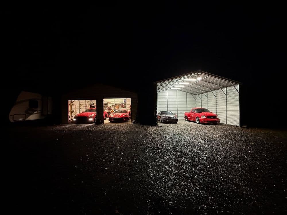 Gallery photos for Enhanced Garage Lighting in Concord NC: Image #4