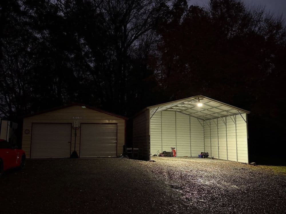 Gallery photos for Enhanced Garage Lighting in Concord NC: Image #6