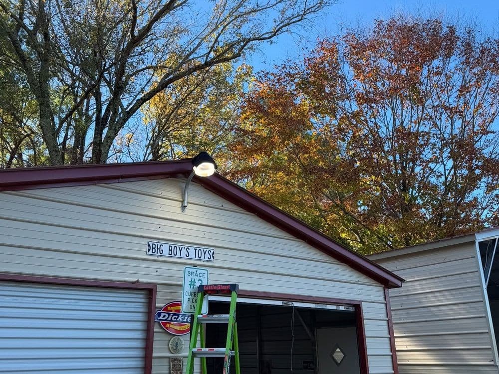 Gallery photos for Enhanced Garage Lighting in Concord NC: Image #3