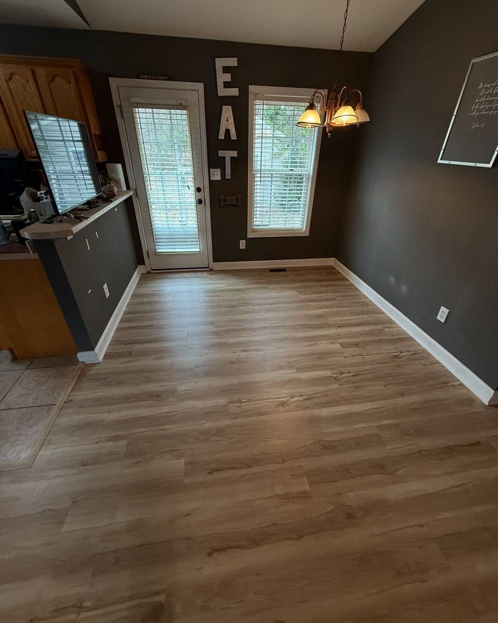 Gallery photos for New LVP Flooring Installation in Faith NC: Image #2