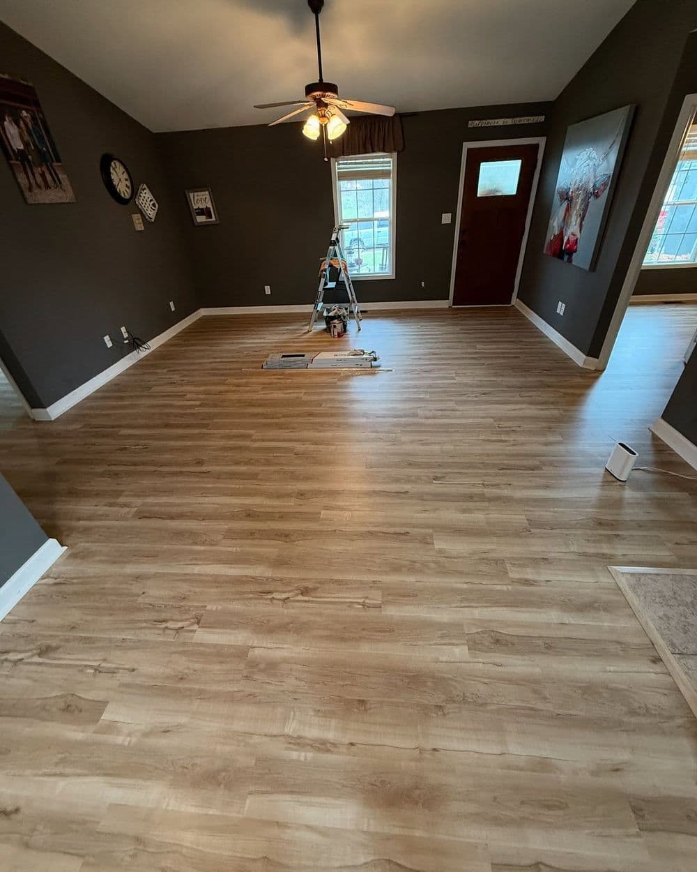 Gallery photos for New LVP Flooring Installation in Faith NC: Image #6