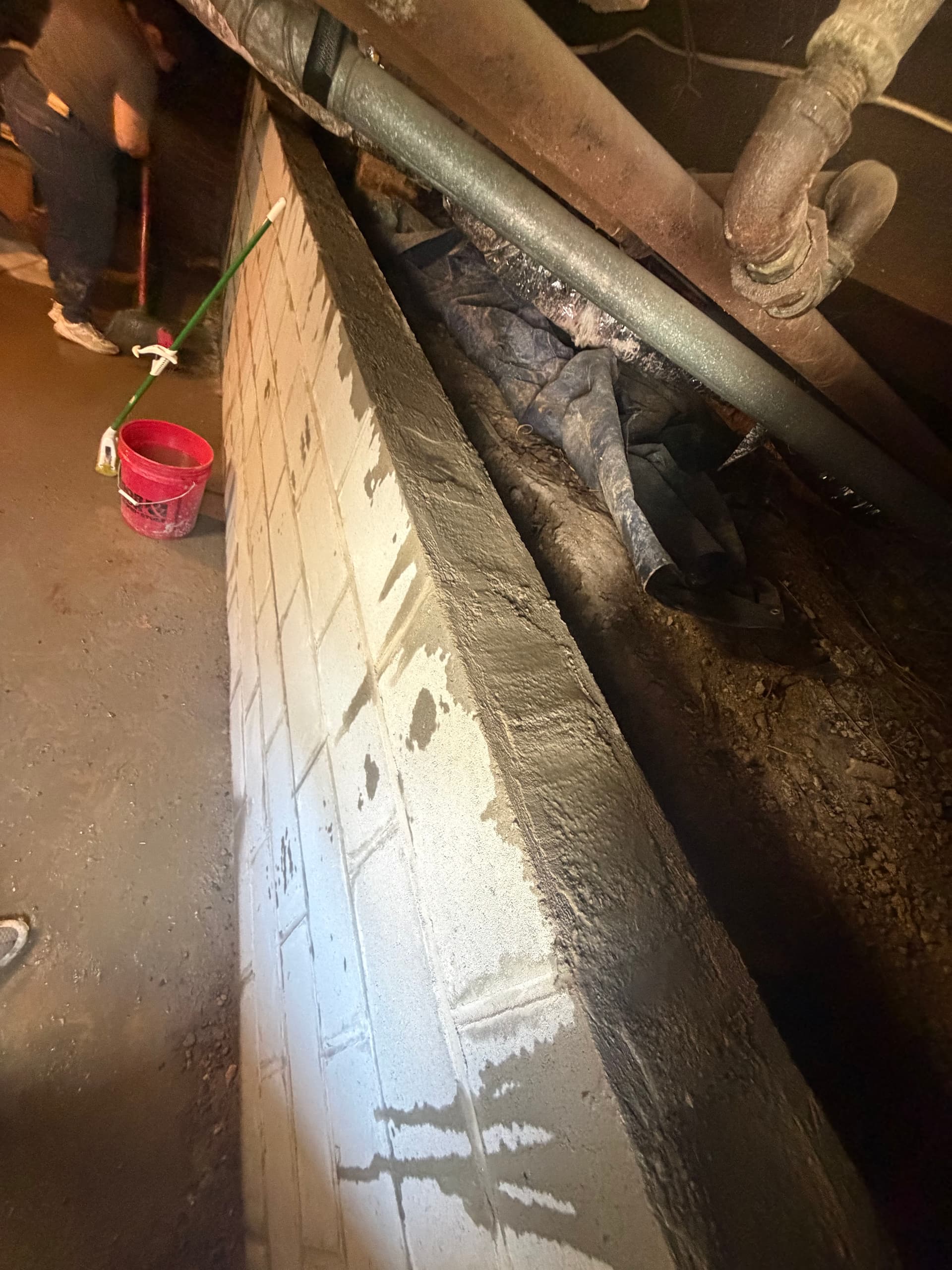 Gallery photos for Basement Retaining Wall Rebuild in a 100-Year-Old Salisbury Home: Image #7
