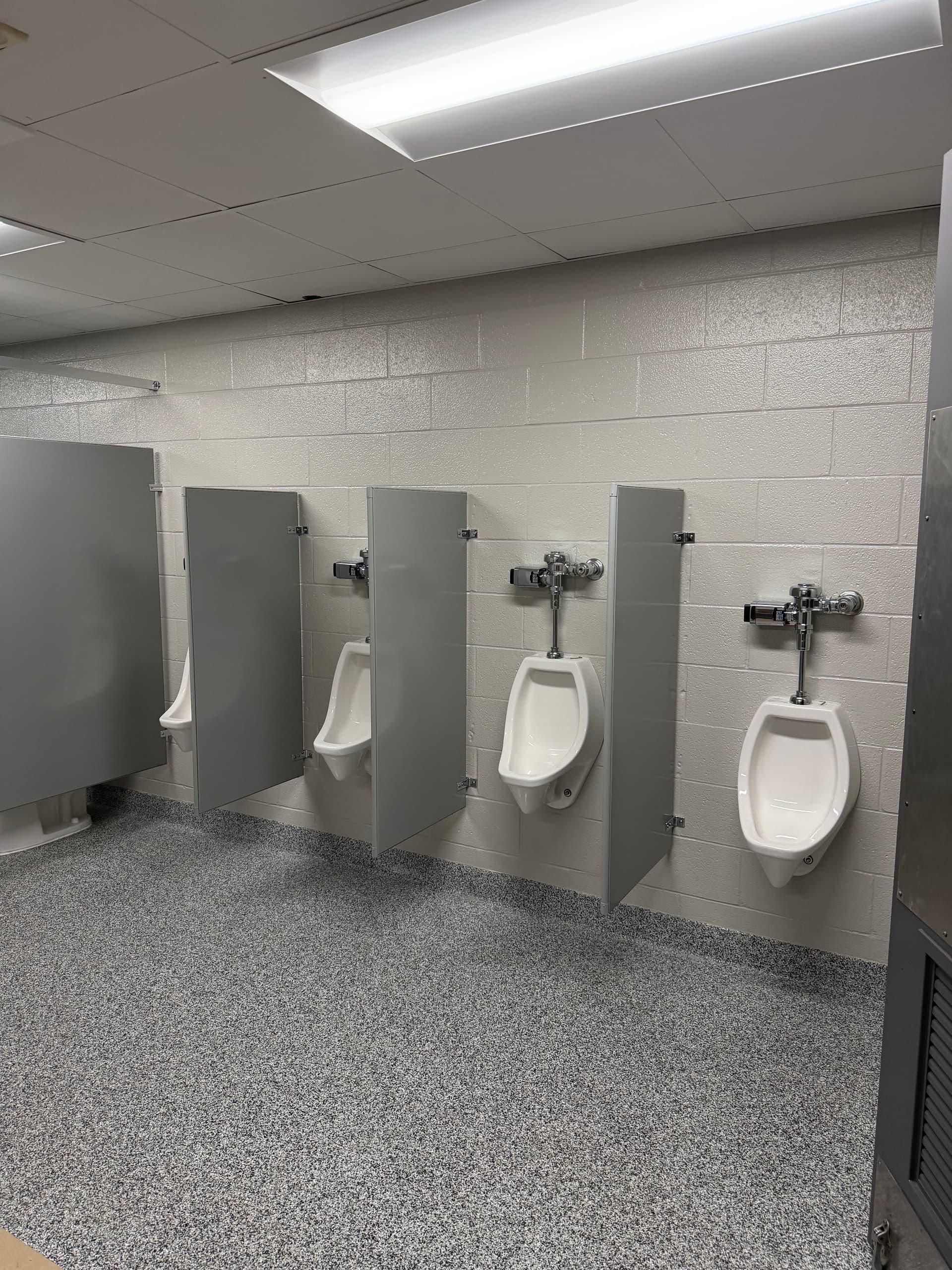 Gallery photos for Phase 1 Complete on This Statesville Factory Restroom Remodel: Image #4