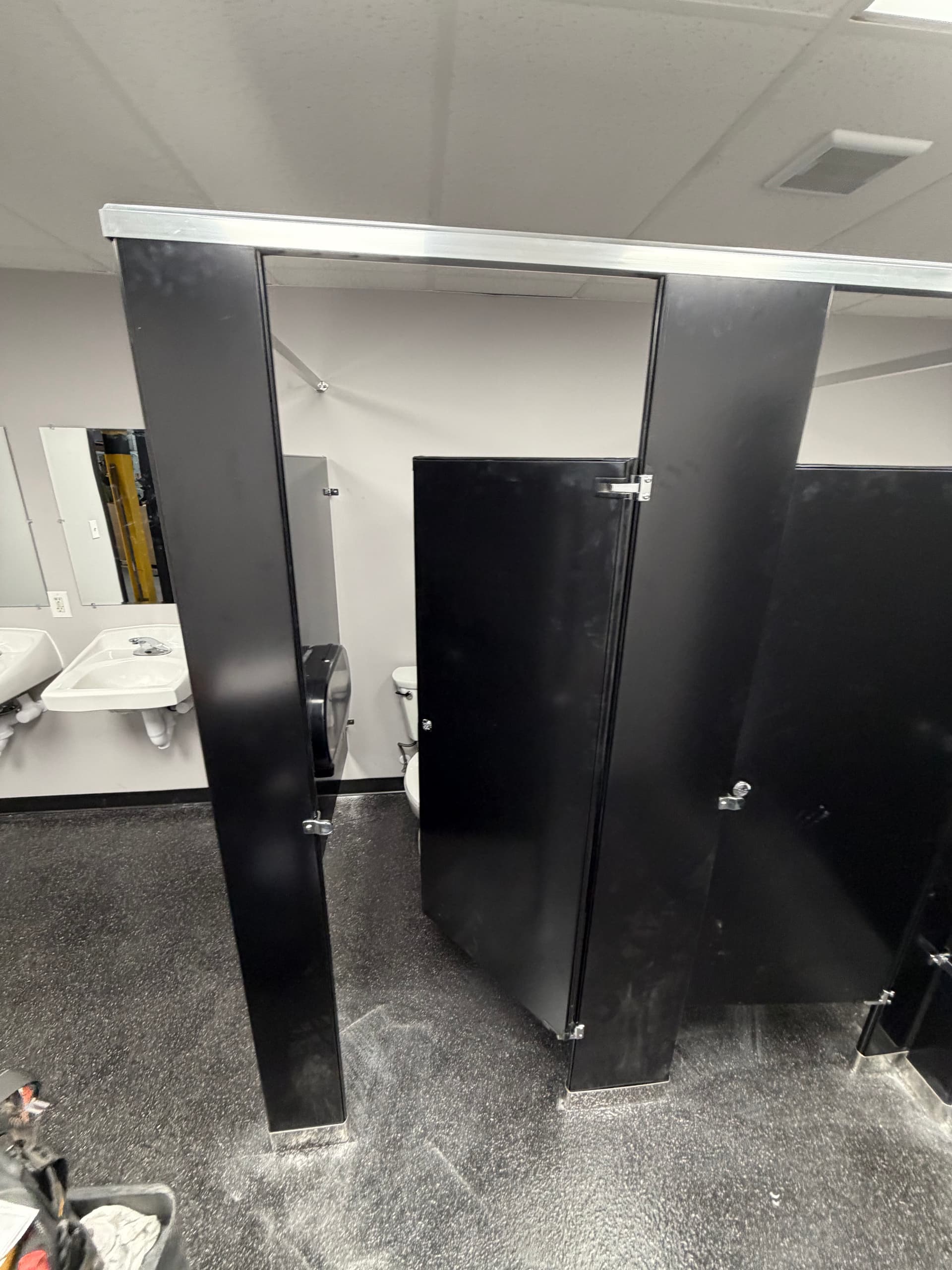 Gallery photos for Bathroom Privacy Update with Partitions in Statesville: Image #6