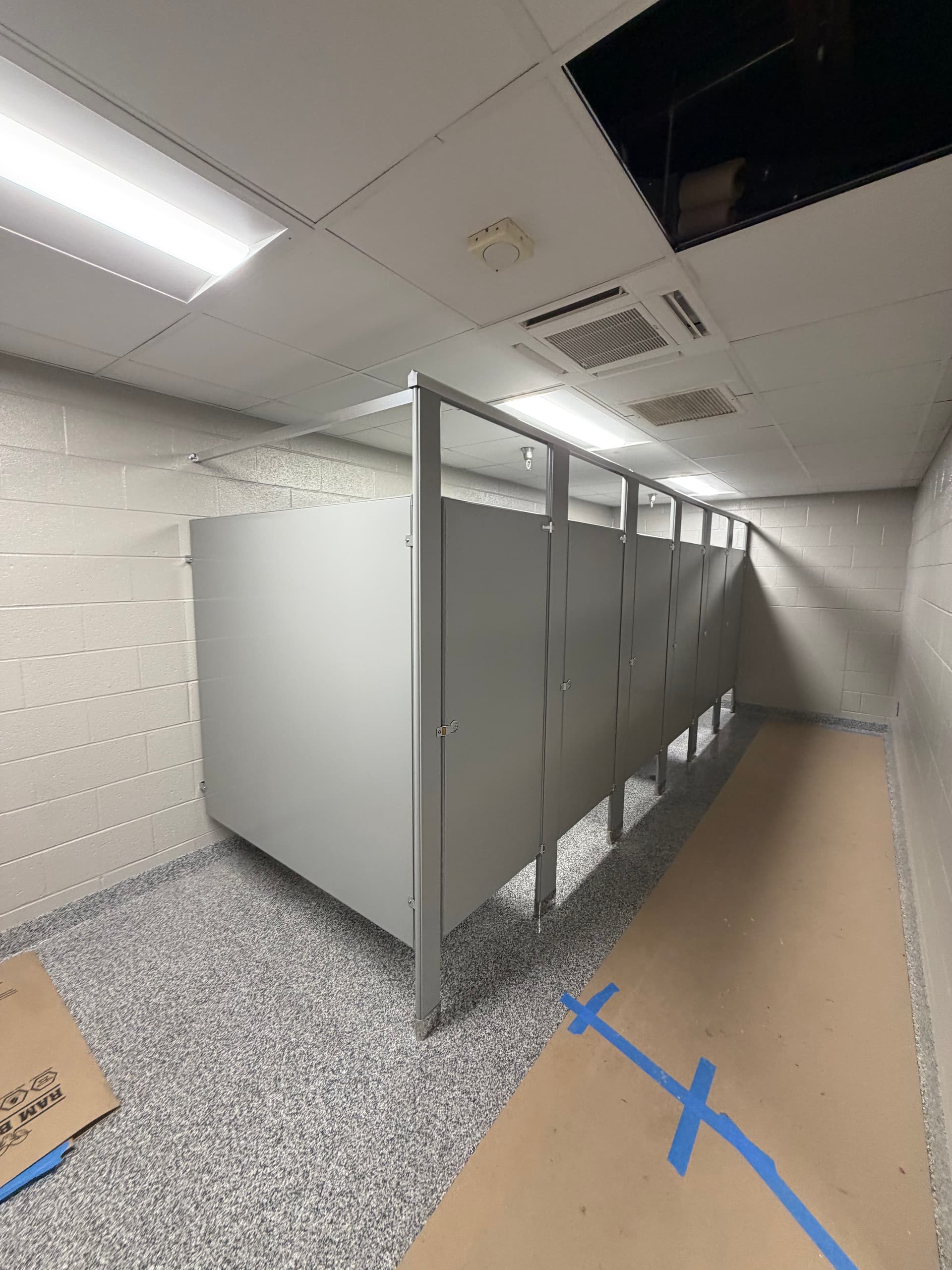 Gallery photos for Phase 1 Complete on This Statesville Factory Restroom Remodel: Image #3