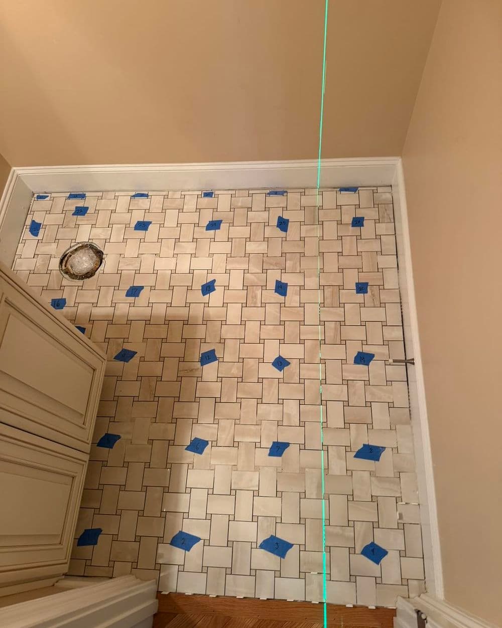 Gallery photos for Mosaic Tile Floor Precision in Mooresville: Image #2