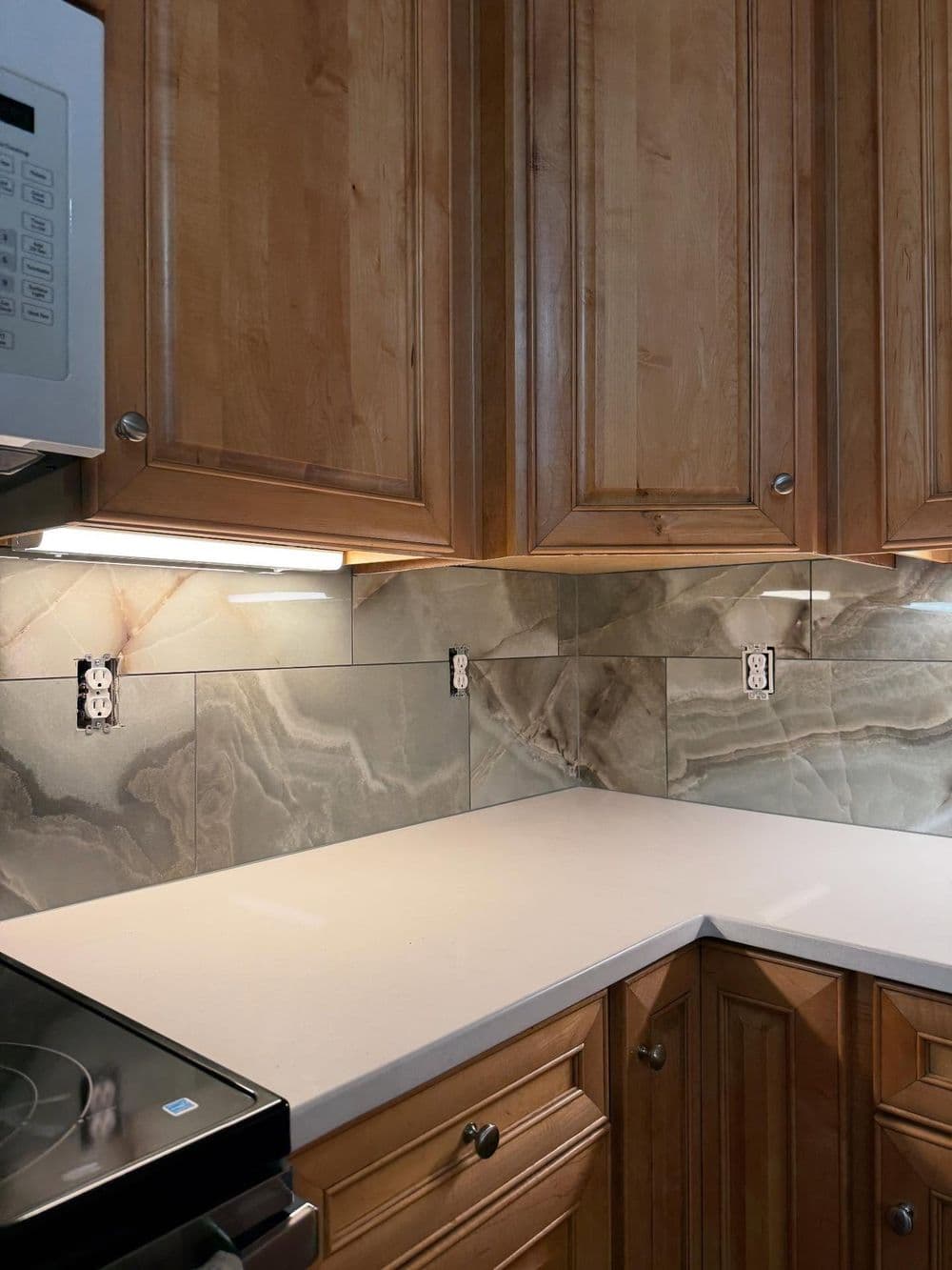 Gallery photos for Kitchen Backsplash Transformation in Kannapolis NC: Image #2