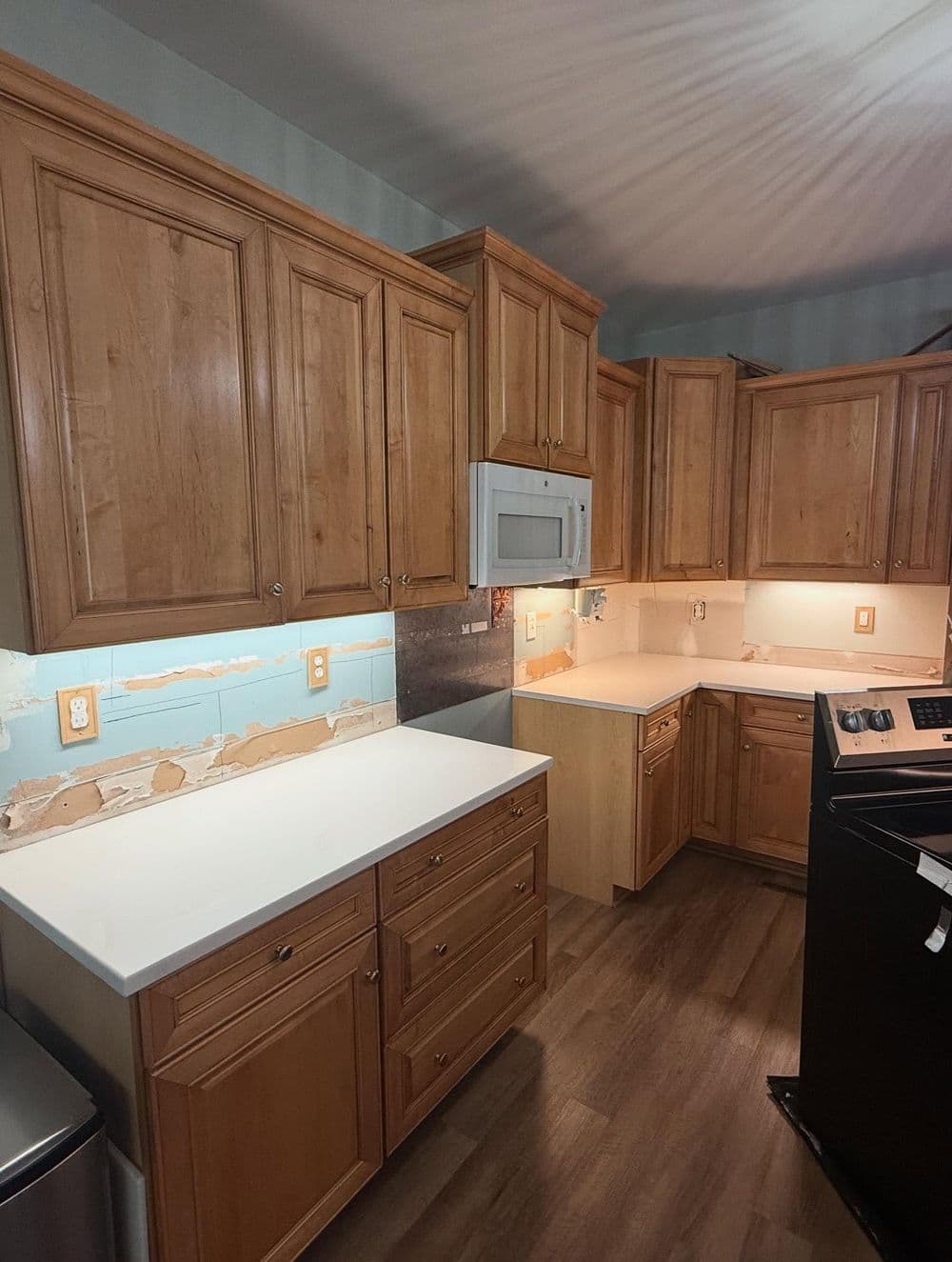 Gallery photos for Kitchen Backsplash Transformation in Kannapolis NC: Image #5