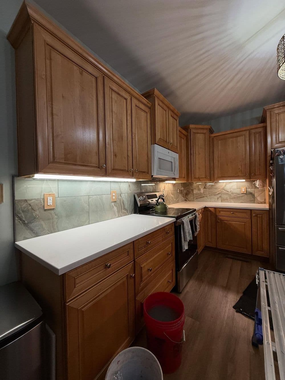 Gallery photos for Kitchen Backsplash Transformation in Kannapolis NC: Image #8